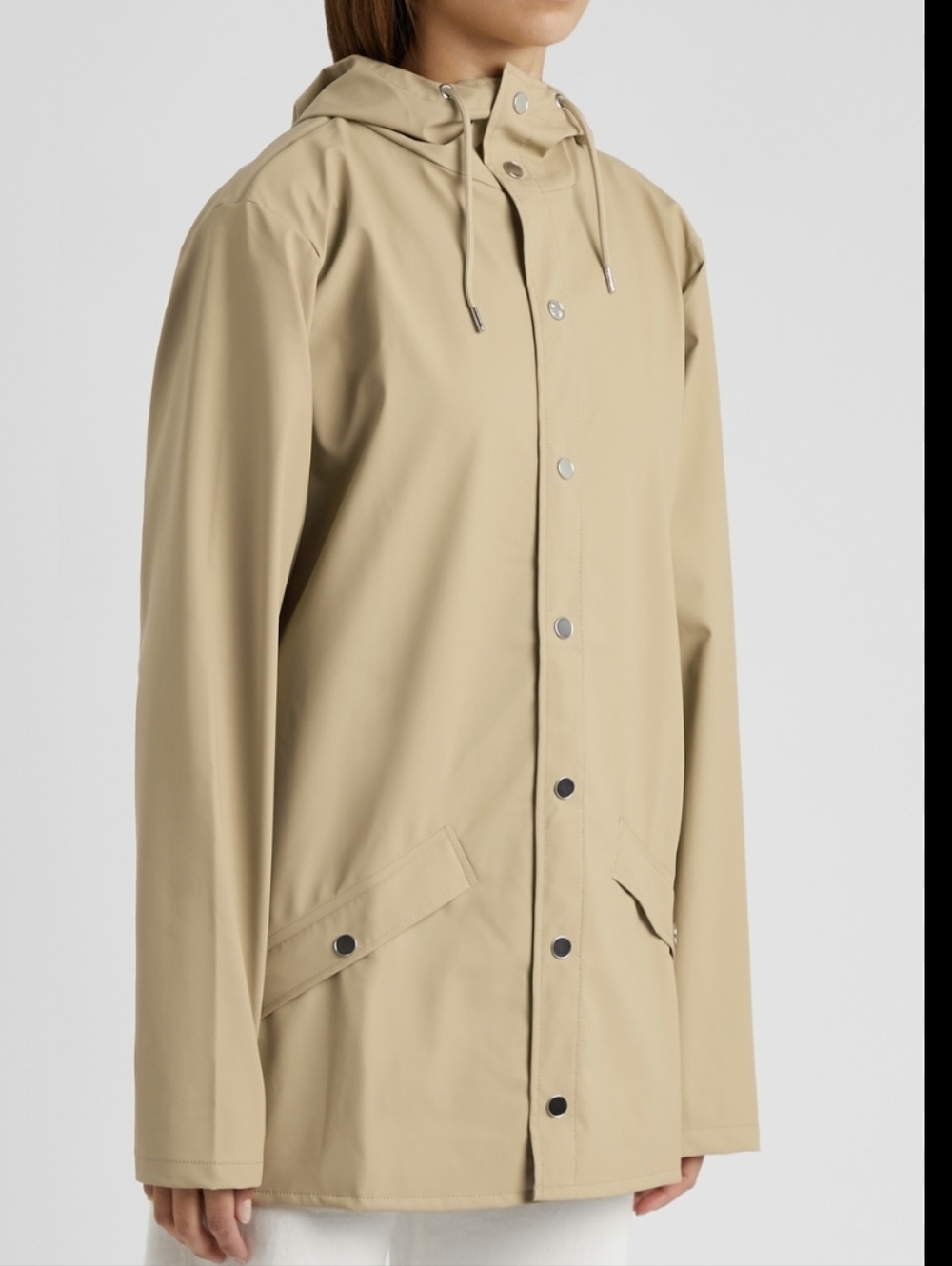 Rains W3 Jacket Sand